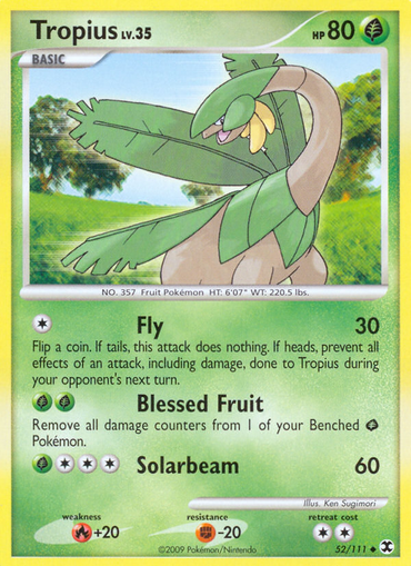 Tropius (52/111) [Platinum: Rising Rivals] 