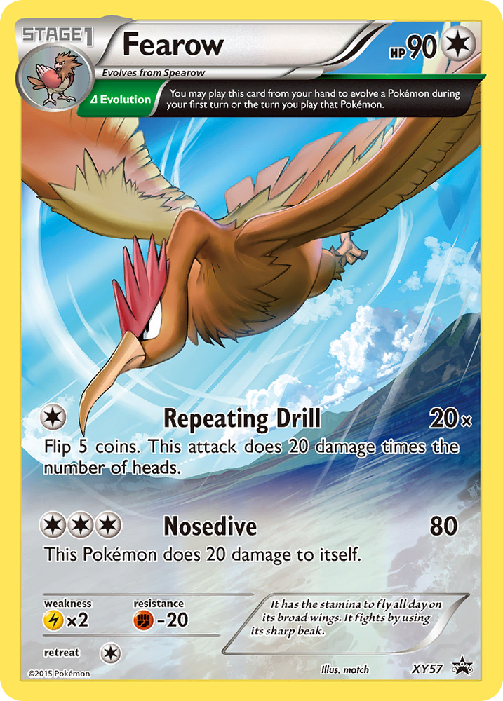 Fearow (XY57) [XY: Black Star Promos] 