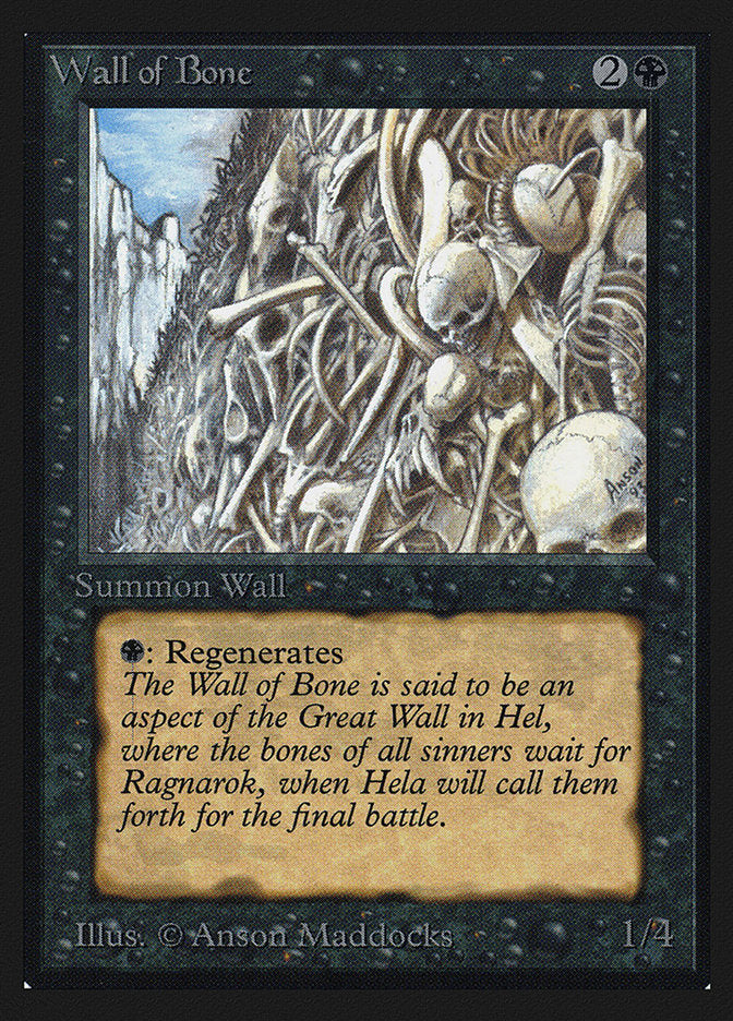 Wall of Bone [Collectors' Edition] 