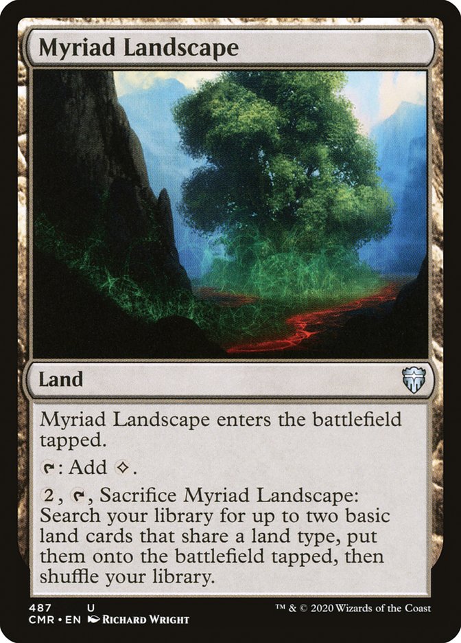 Myriad Landscape [Commander Legends] 