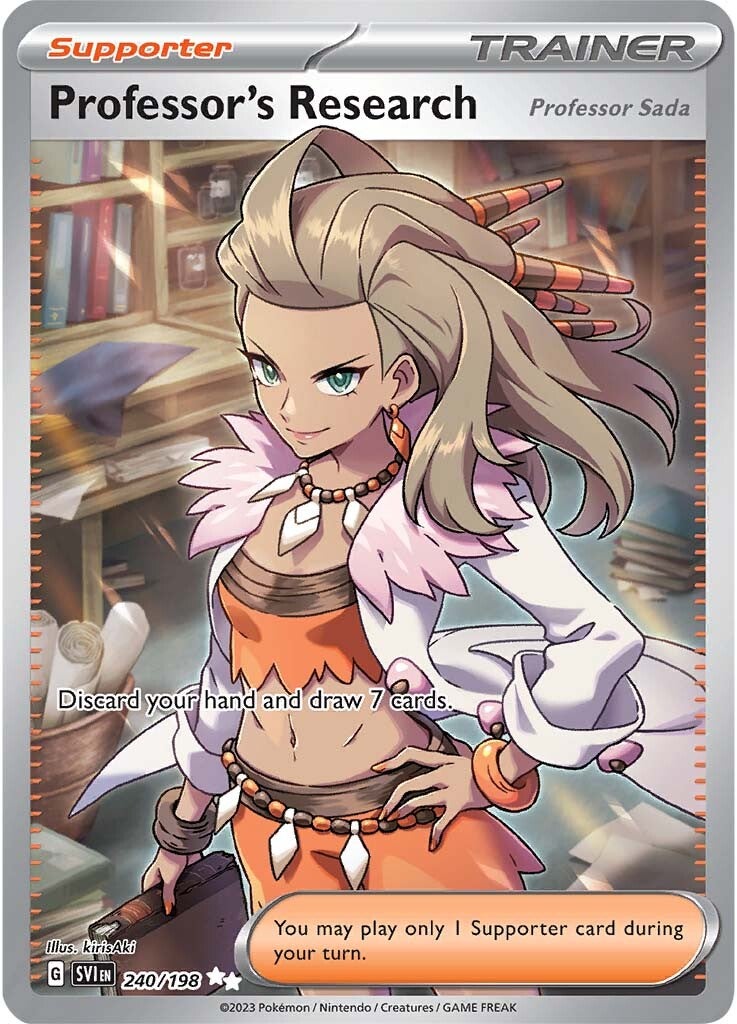 Professor's Research (240/198) [Scarlet & Violet: Base Set] 