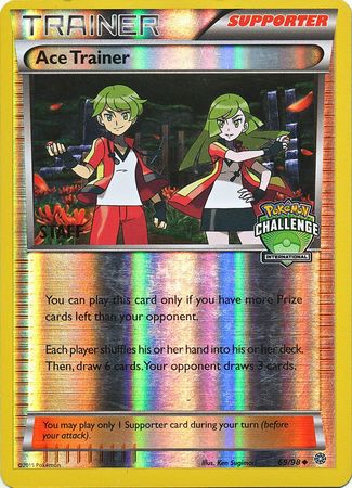 Ace Trainer (69/98) (International Challenge Promo Staff) [XY: Ancient Origins]