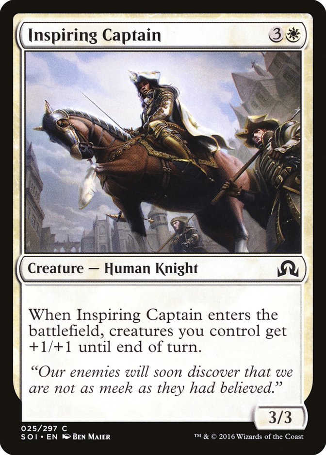 Inspiring Captain [Shadows over Innistrad]