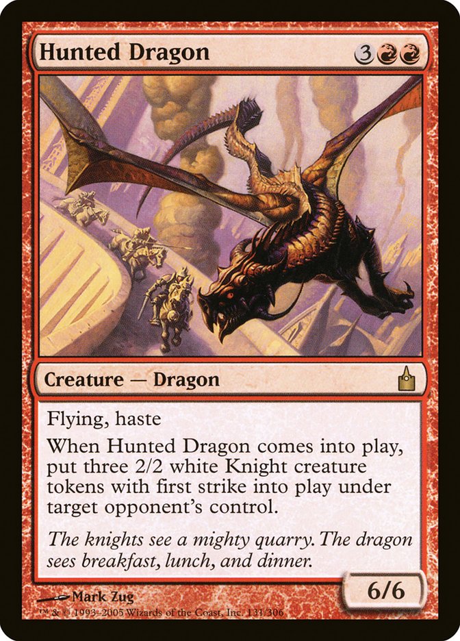 Hunted Dragon [Ravnica: City of Guilds] 