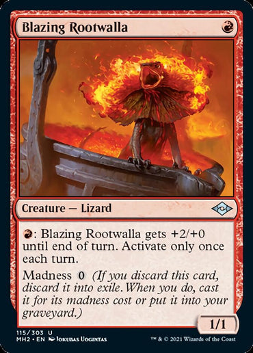 Blazing Rootwalla [Modern Horizons 2] 