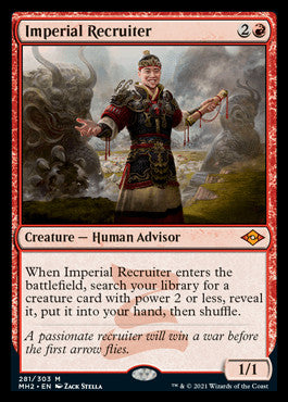 Imperial Recruiter (Foil Etched) [Modern Horizons 2] 