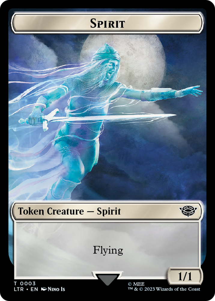 Food (11) // Spirit Double-Sided Token [The Lord of the Rings: Tales of Middle-Earth Tokens] 