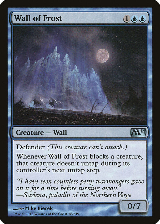 Wall of Frost [Magic 2014] 