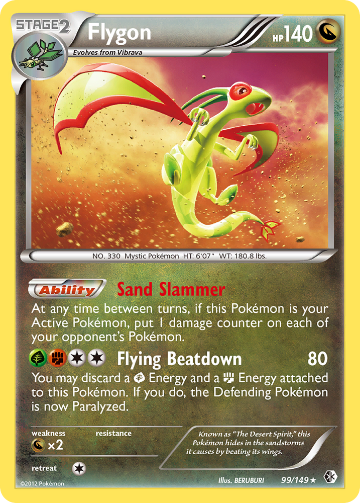 Flygon (99/149) [Black &amp; White: Boundaries Crossed] 