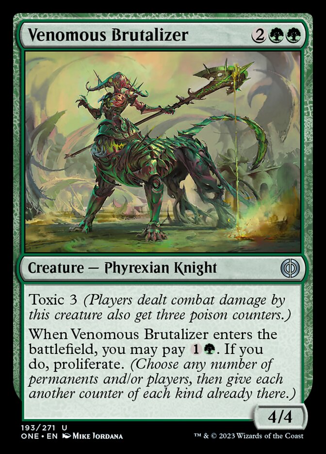 Venomous Brutalizer [Phyrexia: All Will Be One] 