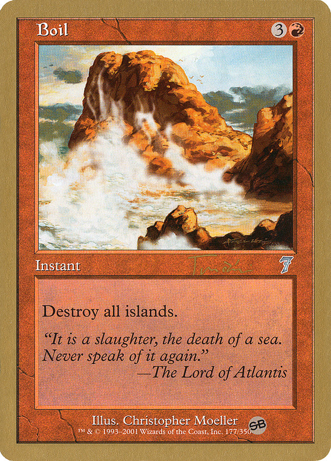 Boil (Jan Tomcani) (SB) [World Championship Decks 2001] 