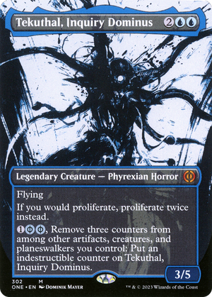 Tekuthal, Inquiry Dominus (Borderless Ichor) [Phyrexia: All Will Be One] 