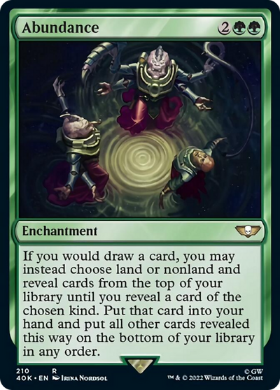 Abundance (Surge Foil) [Warhammer 40,000] 