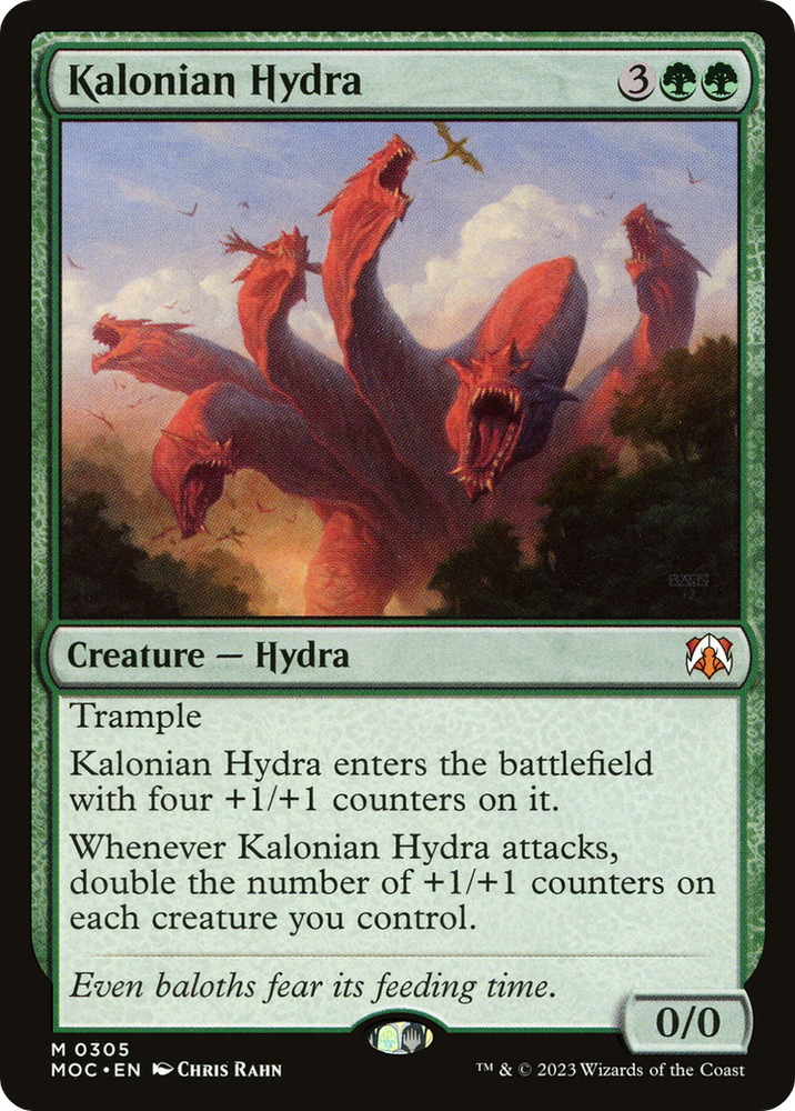 Kalonian Hydra [March of the Machine Commander] 