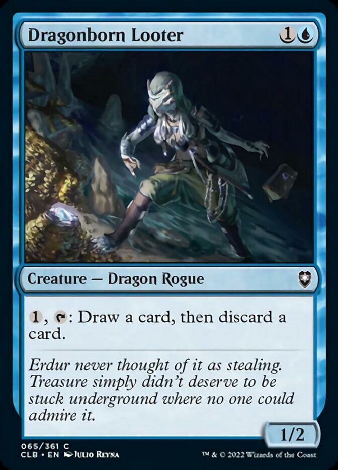 Dragonborn Looter [Commander Legends: Battle for Baldur's Gate] 