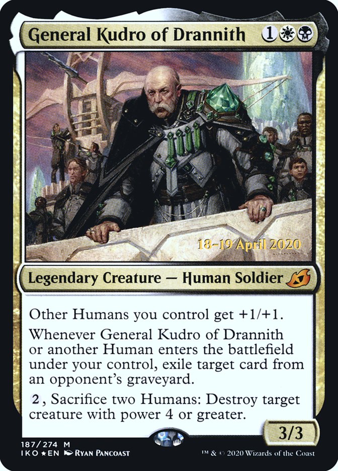 General Kudro of Drannith [Ikoria: Lair of Behemoths Prerelease Promos] 