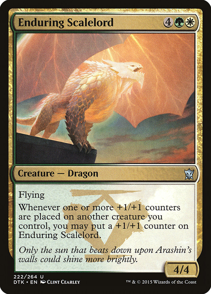 Enduring Scalelord [Dragons of Tarkir] 