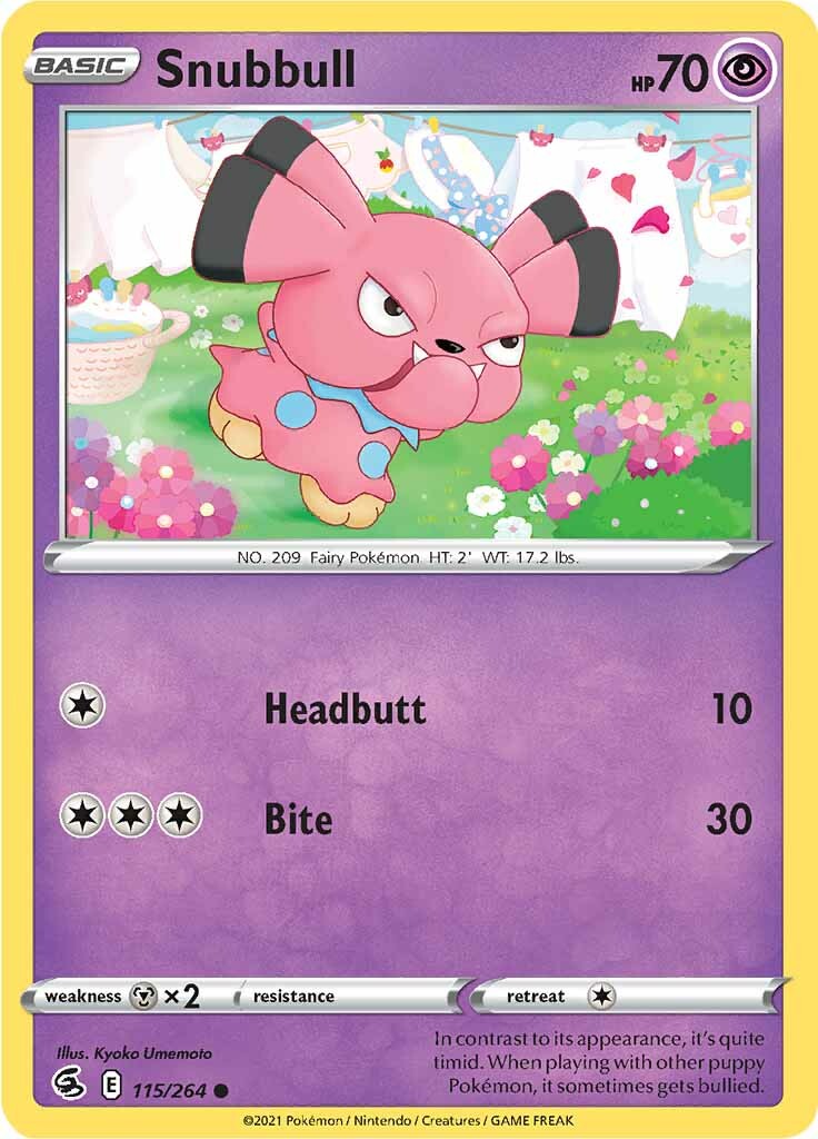 Snubbull (115/264) [Sword & Shield: Fusion Strike] 