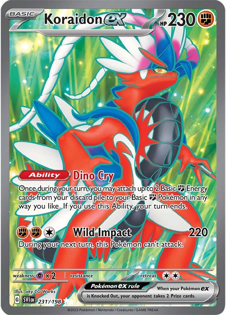 Koraidon ex (231/198) [Scarlet & Violet: Base Set] 