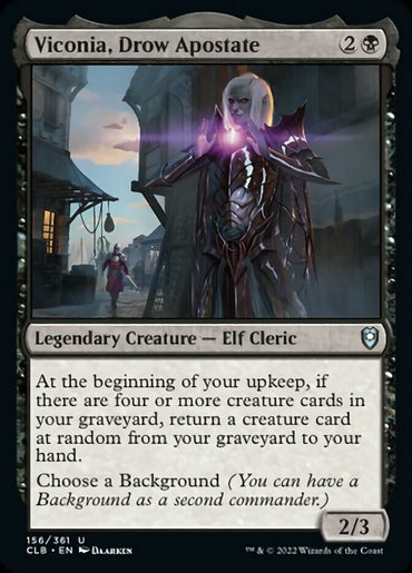 Viconia, Drow Apostate [Commander Legends: Battle for Baldur's Gate] 