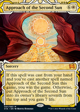 Approach of the Second Sun (Foil Etched) [Strixhaven: School of Mages Mystical Archive] 