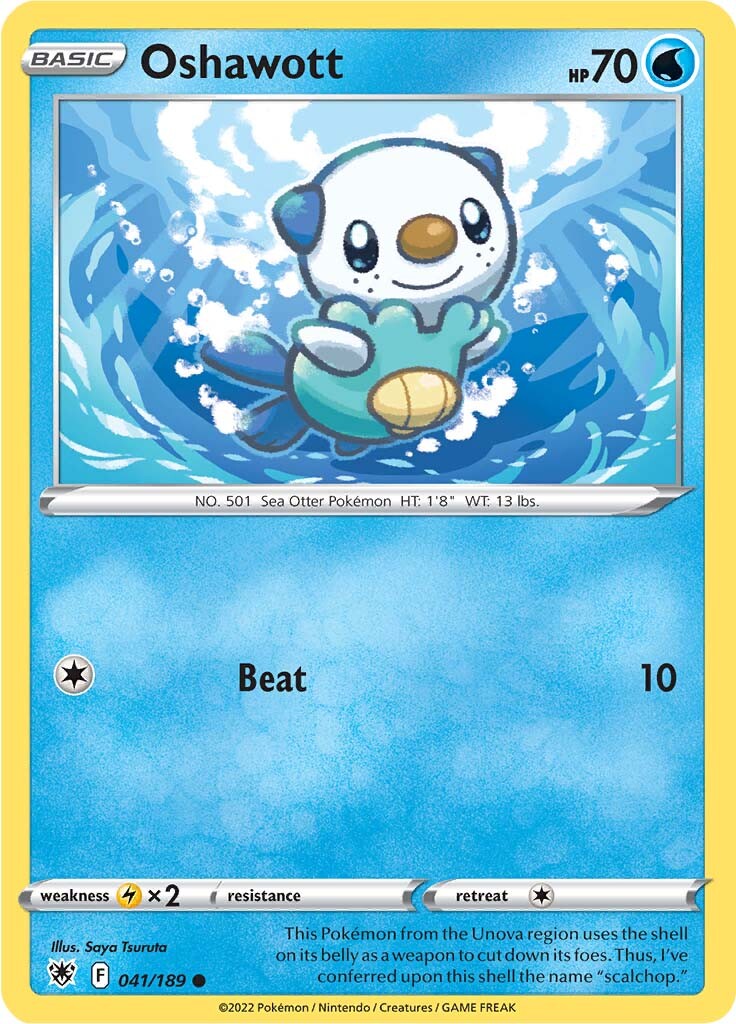 Oshawott (041/189) [Sword & Shield: Astral Radiance] 