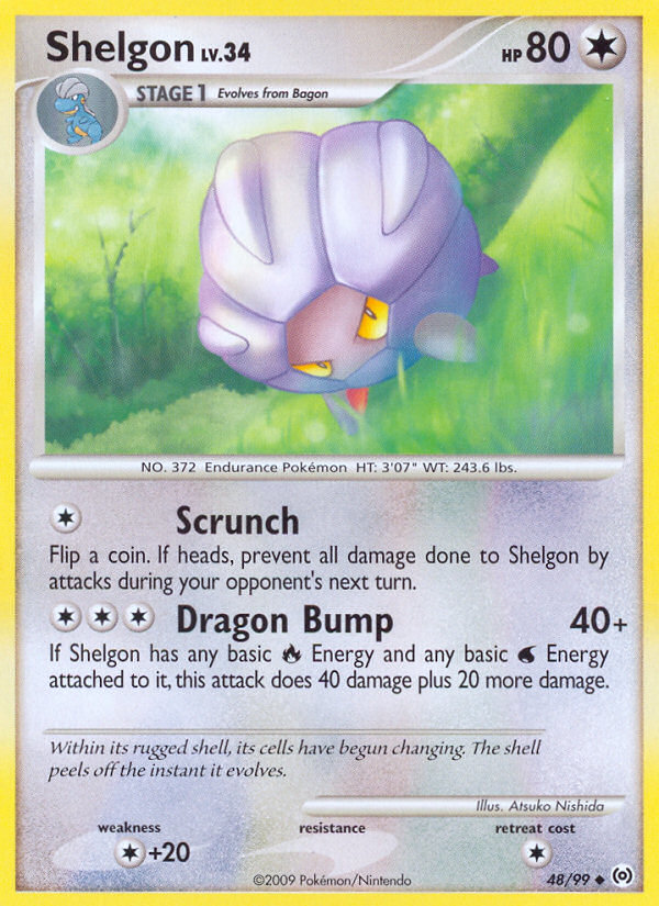 Shelgon (48/99) [Platinum: Arceus] 