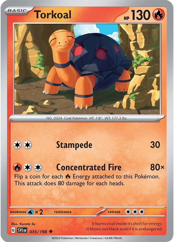 Torkoal (035/198) [Scarlet & Violet: Base Set] 