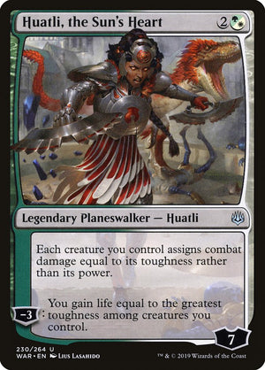 Huatli, the Sun's Heart [War of the Spark] 