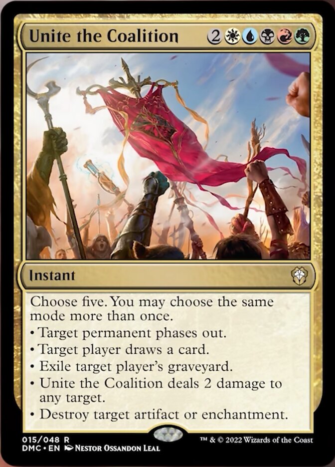 Unite the Coalition [Dominaria United Commander] 