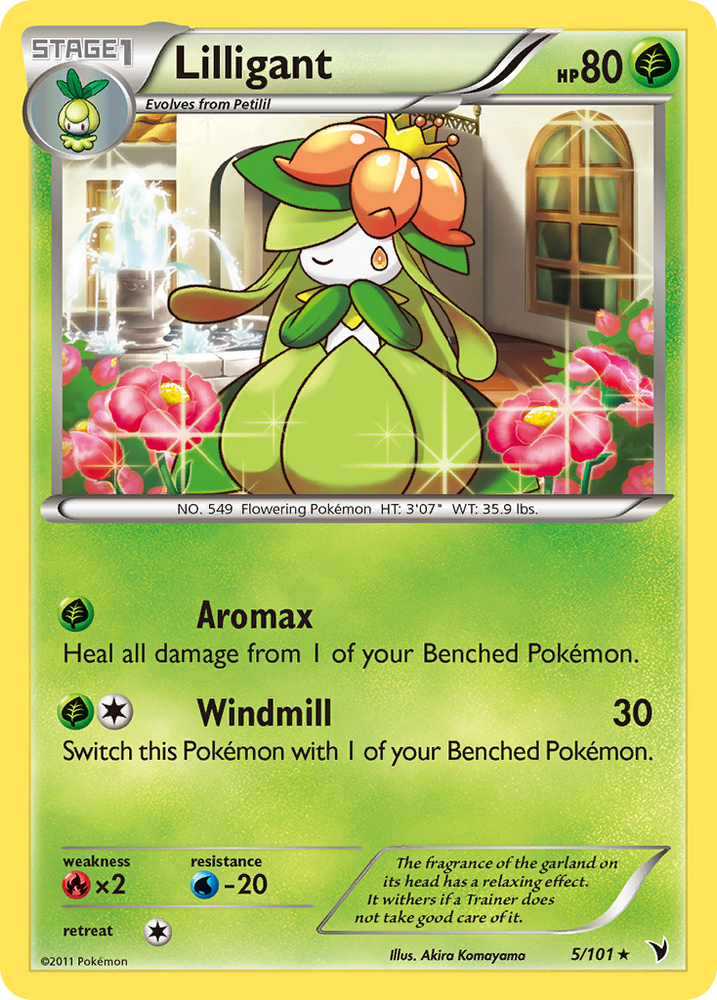 Lilligant (5/101) [Black &amp; White: Noble Victories] 