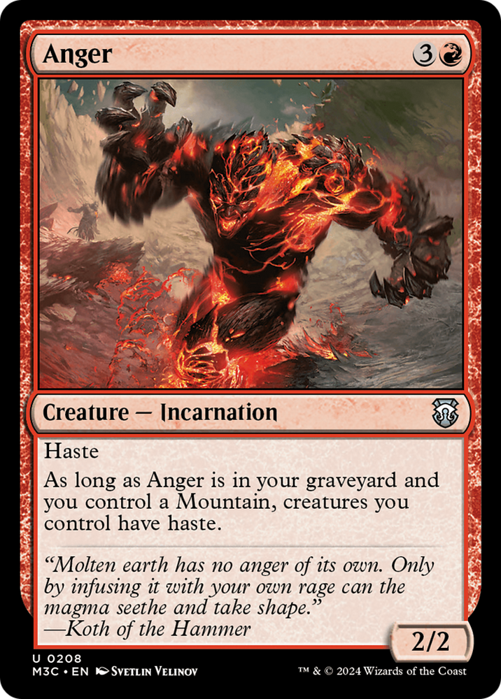 Anger [Modern Horizons 3 Commander] 