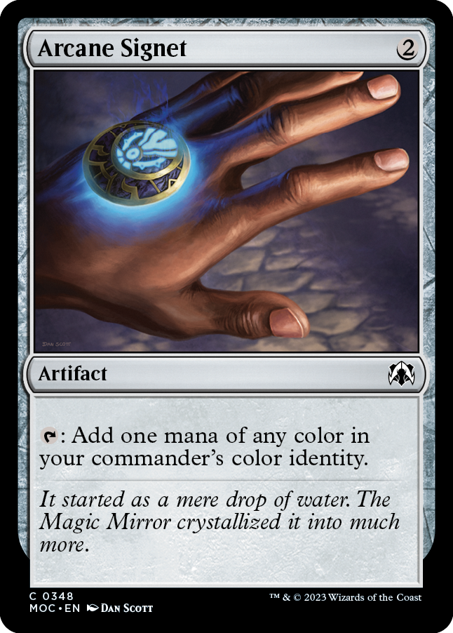 Arcane Signet [March of the Machine Commander] 