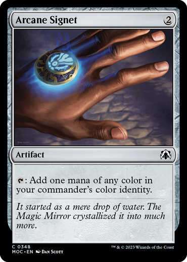 Arcane Signet [March of the Machine Commander] 