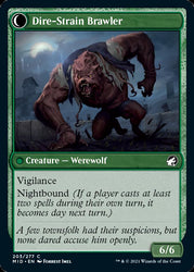 Tireless Hauler // Dire-Strain Brawler [Innistrad: Midnight Hunt] 
