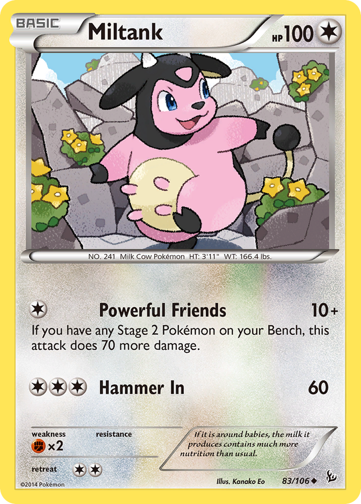 Miltank (83/106) [XY: Flashfire] 