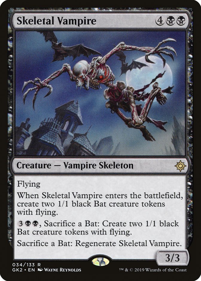 Skeletal Vampire [Ravnica Allegiance Guild Kit] 