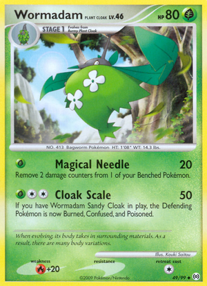 Wormadam Plant Cloak (49/99) [Platinum: Arceus] 