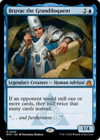 Bruvac the Grandiloquent [Ravnica Remastered] 