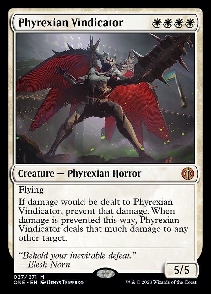 Phyrexian Vindicator [Phyrexia: All Will Be One] 