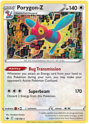 Porygon-Z (118/198) [Sword & Shield: Chilling Reign]