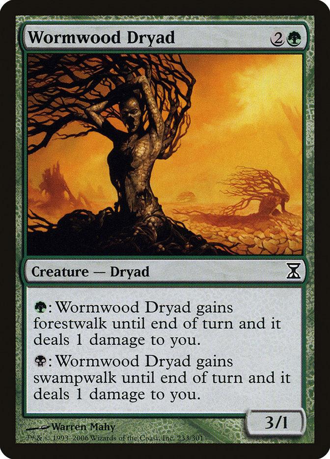 Wormwood Dryad [Time Spiral] 