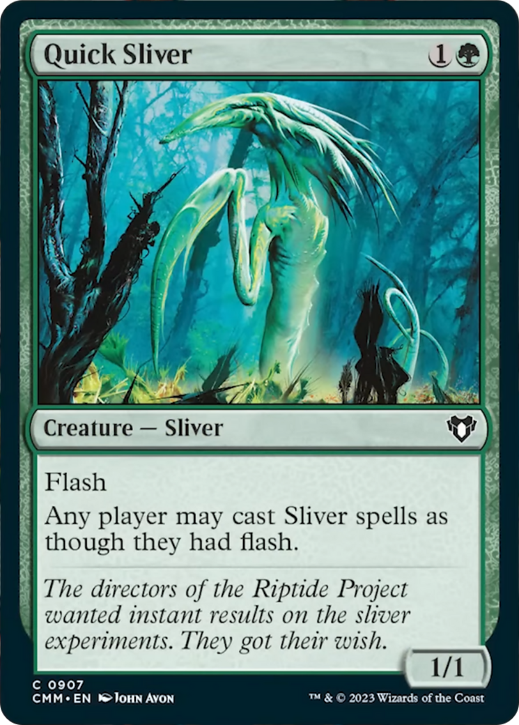 Quick Sliver [Commander Masters] 