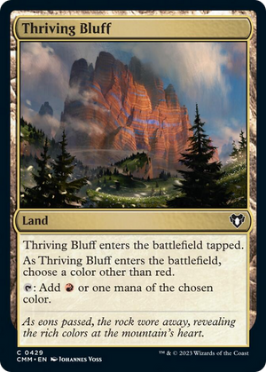 Thriving Bluff [Commander Masters] 