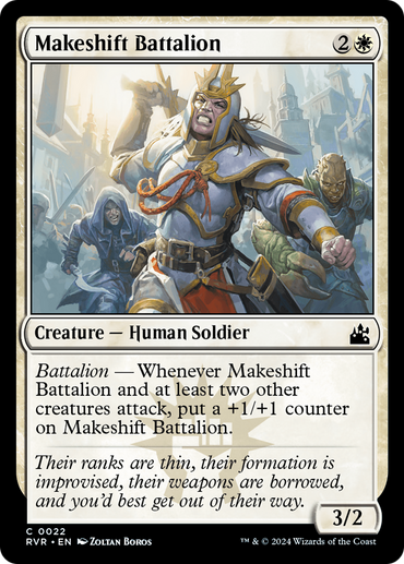 Makeshift Battalion [Ravnica Remastered] 