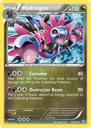 Hydreigon (98/124) [Black &amp; White: Dragons Exalted] 