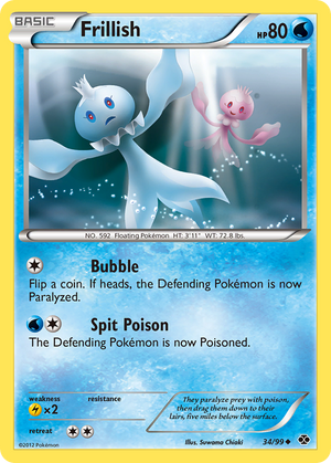 Frillish (34/99) [Black &amp; White: Next Destinies] 