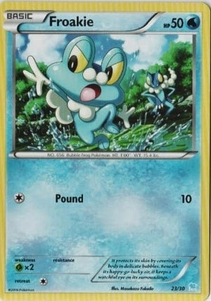 Froakie (23/30) [XY: Trainer Kit 3 - Suicune] 