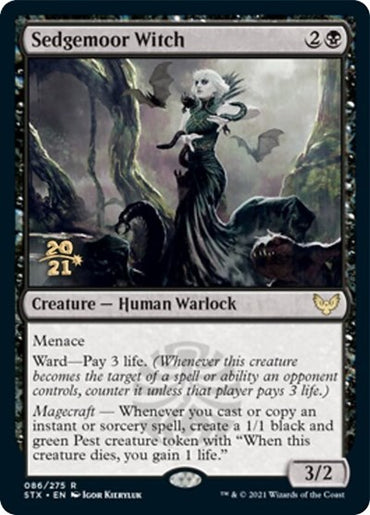 Sedgemoor Witch [Strixhaven: School of Mages Prerelease Promos] 