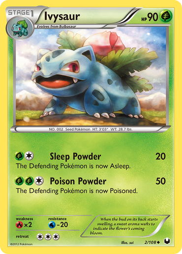 Ivysaur (2/108) [Black & White: Dark Explorers]